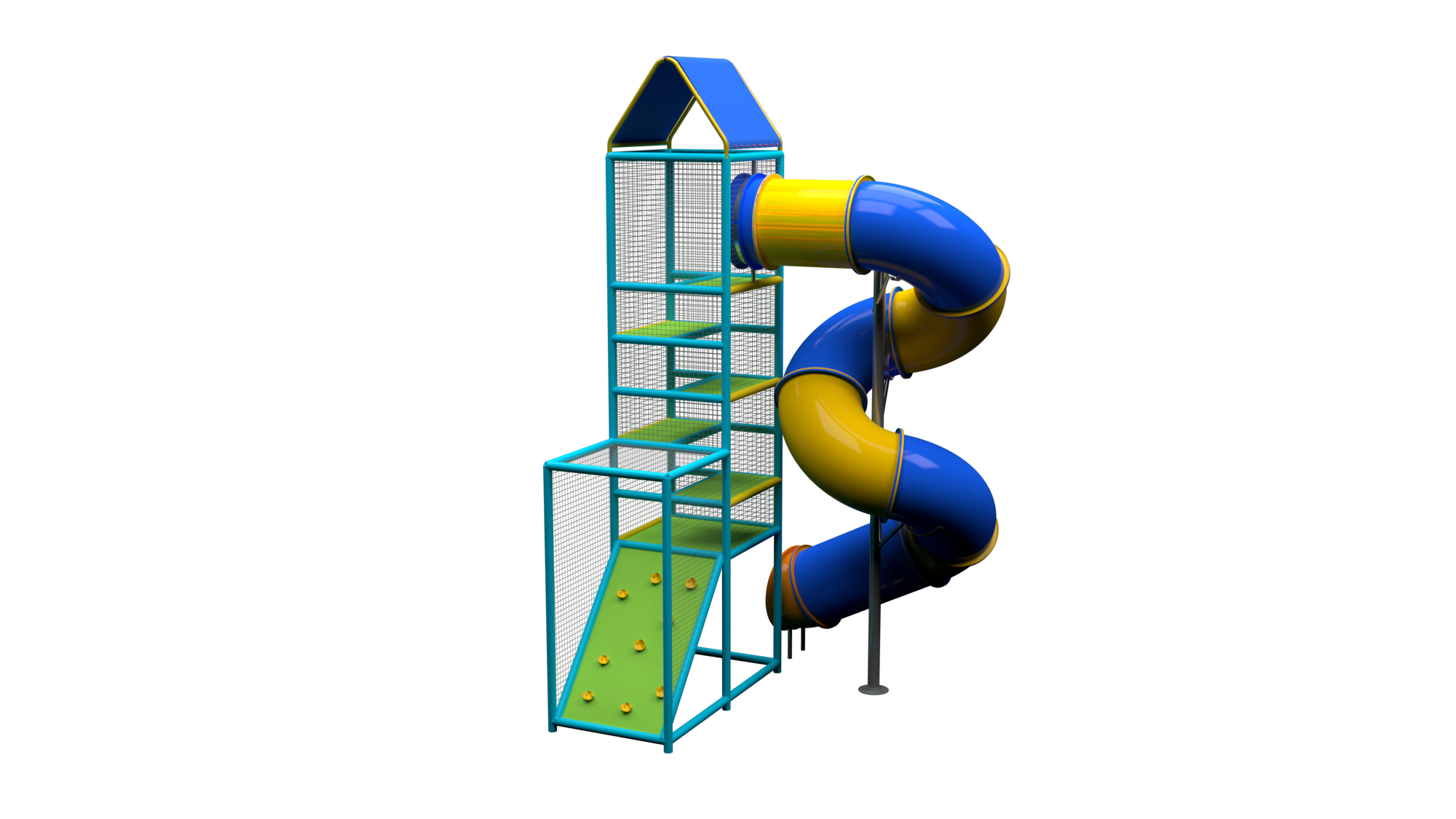 Torre y tobogán espiral TG 002