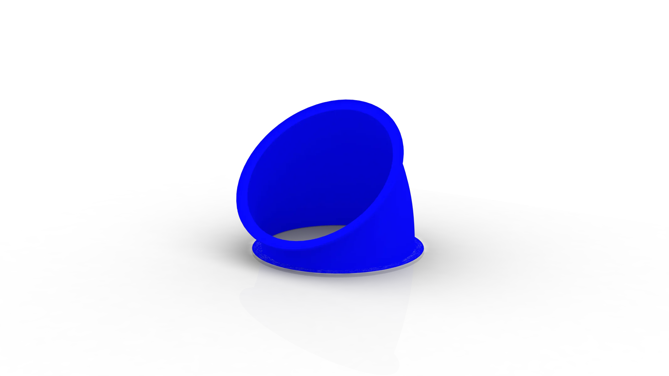 Codo plástico 45°