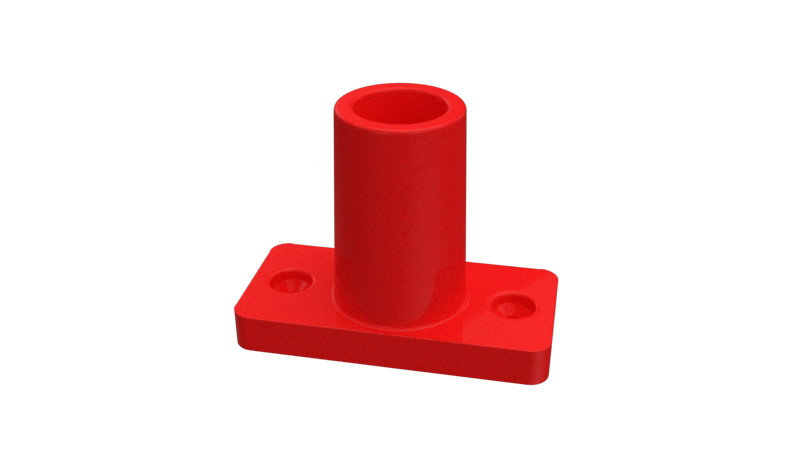 Acoples Soporte De Base Plástico