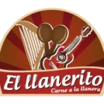 Logo de carne a la llanera el llanerito
