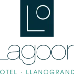 Logo de lagoon hotel hubicado en llano grande