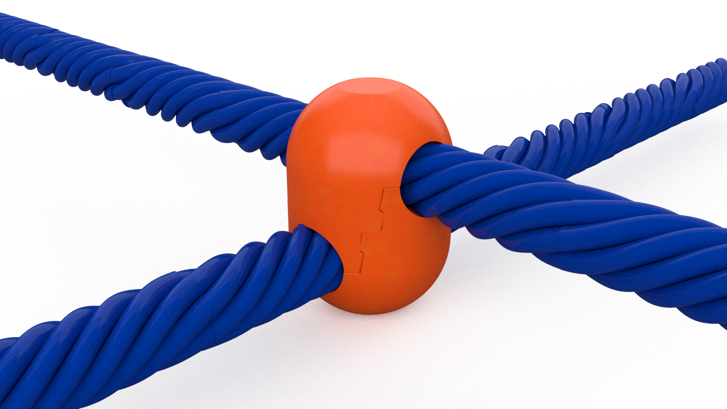 Acoples Plástico para Cuerda 16mm